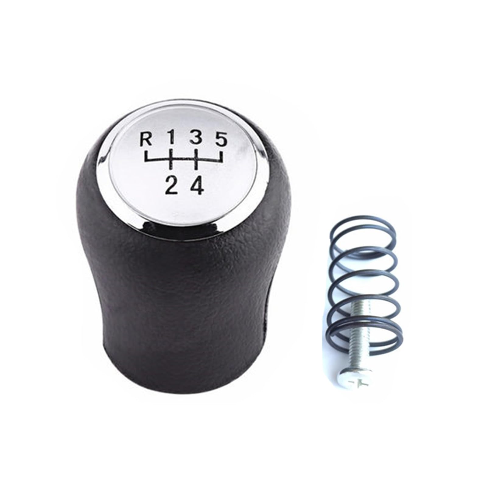 Glblpexelr 5 Speed Knob Silver For Vw Transporter T5 T5 1 T6 Gp 2003-2019 Gear Shifter Knob Style