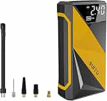 Amazon | 空気入れ 車 電動 スマート コードレス 6000mAh 最大