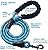 6FT Strong Dog Lead with Comfortable Padded Handle and Highly Reflective Threads for Small, Medium and Large Dogs (6-FT,blue)