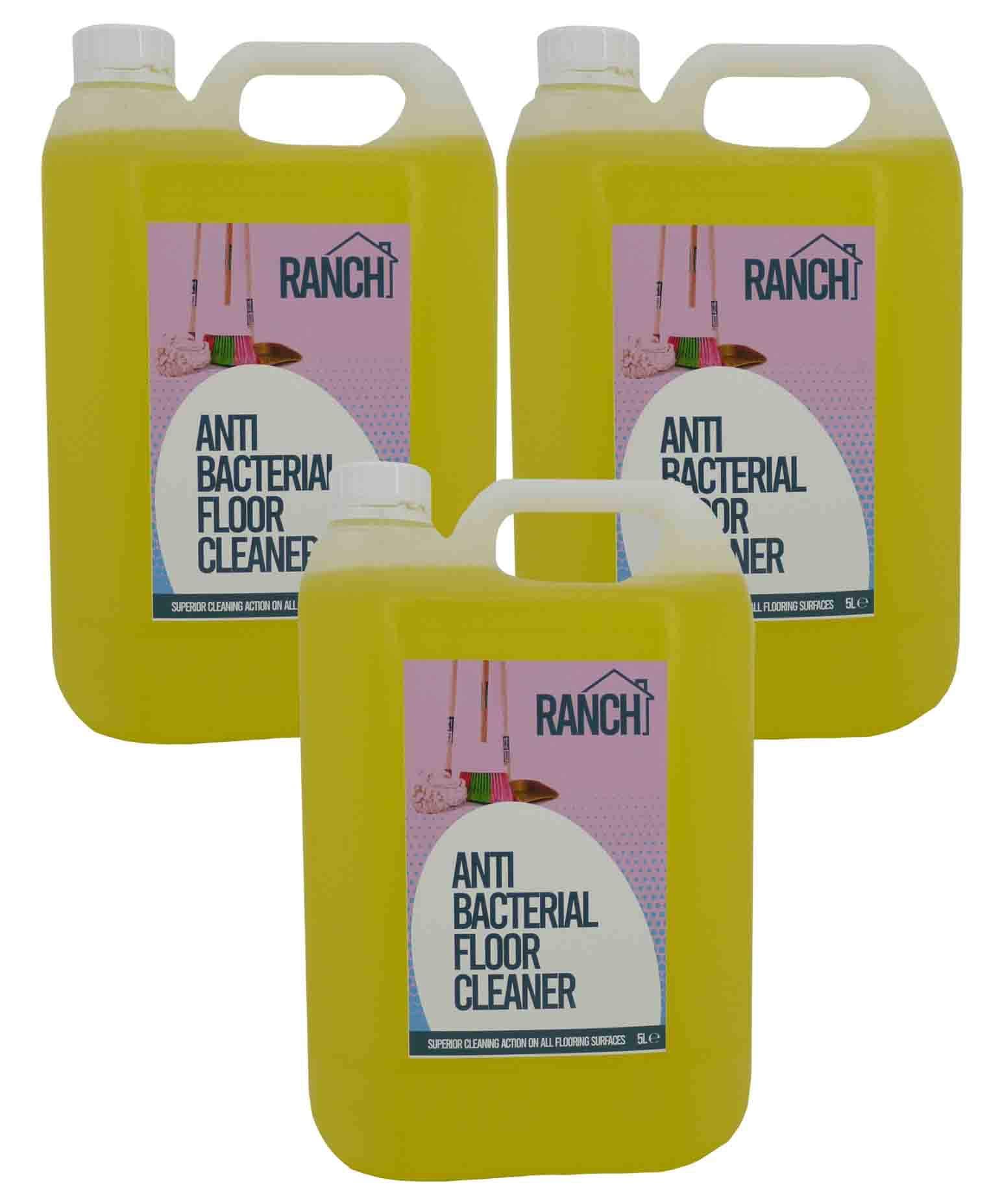 Anti-Bacterial Floor Cleaner 15L Ranch (LEMON)