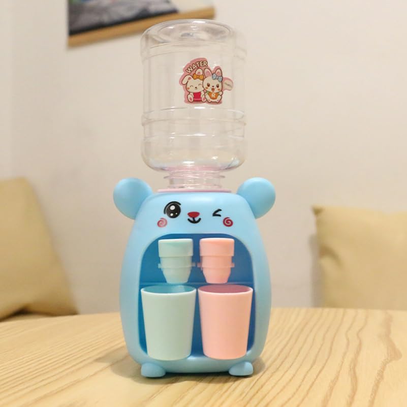 Abaodam Mini Water Dispenser Toy for Kids Simulated Desktop Water Fountain with Tap Enhancing Hand-Eye Coordination and Parent-Child Interaction for Indoor Outdoor Play - Image 4