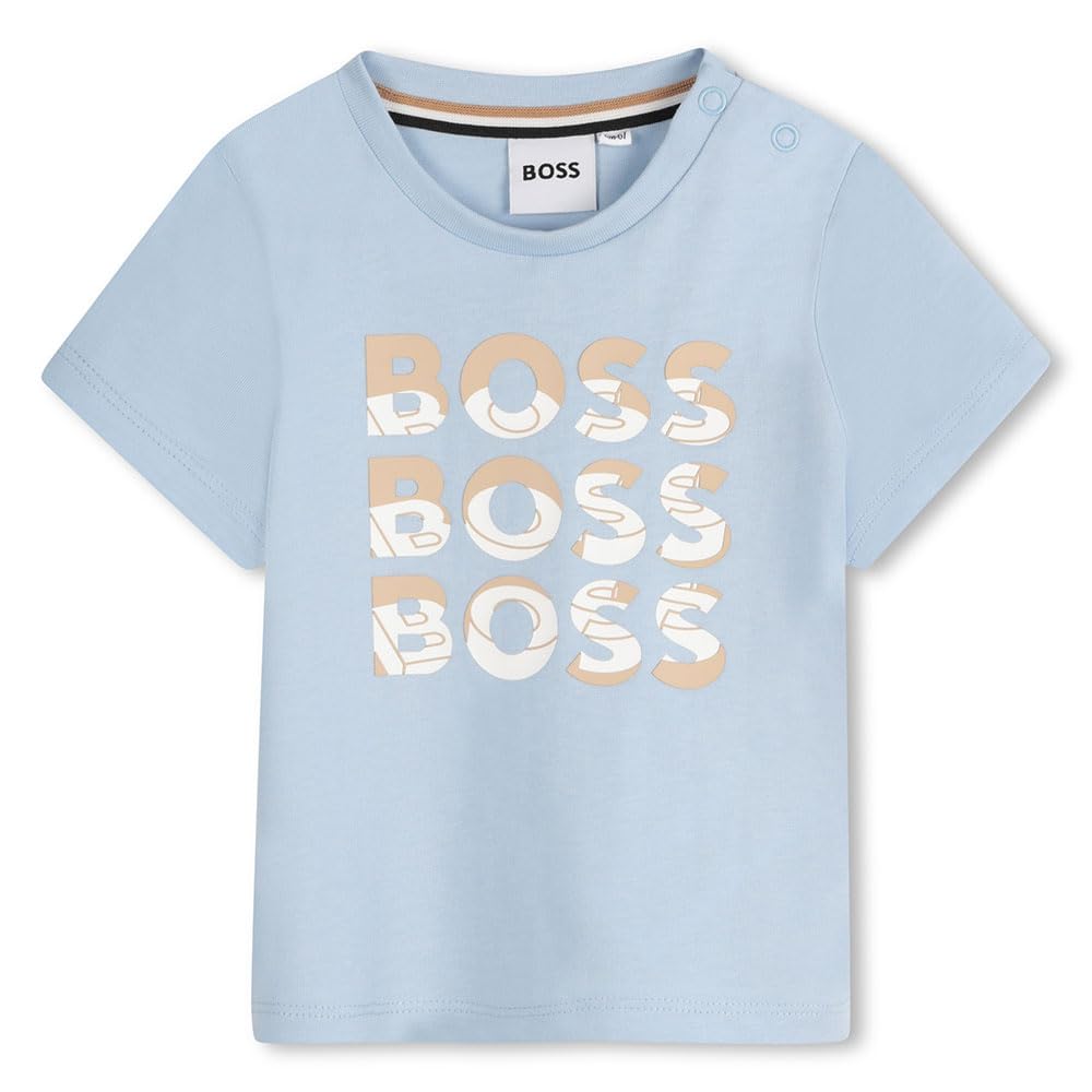 BOSS T-shirt dziecięcy - niebieski J52113 887 niebieski dziecięcy