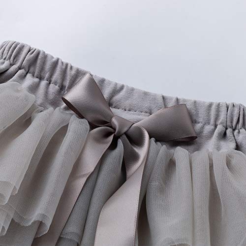 Image of Anbaby Baby Girls Soft Tutu Skirt Toddler Ruffled Pants Diaper Cover