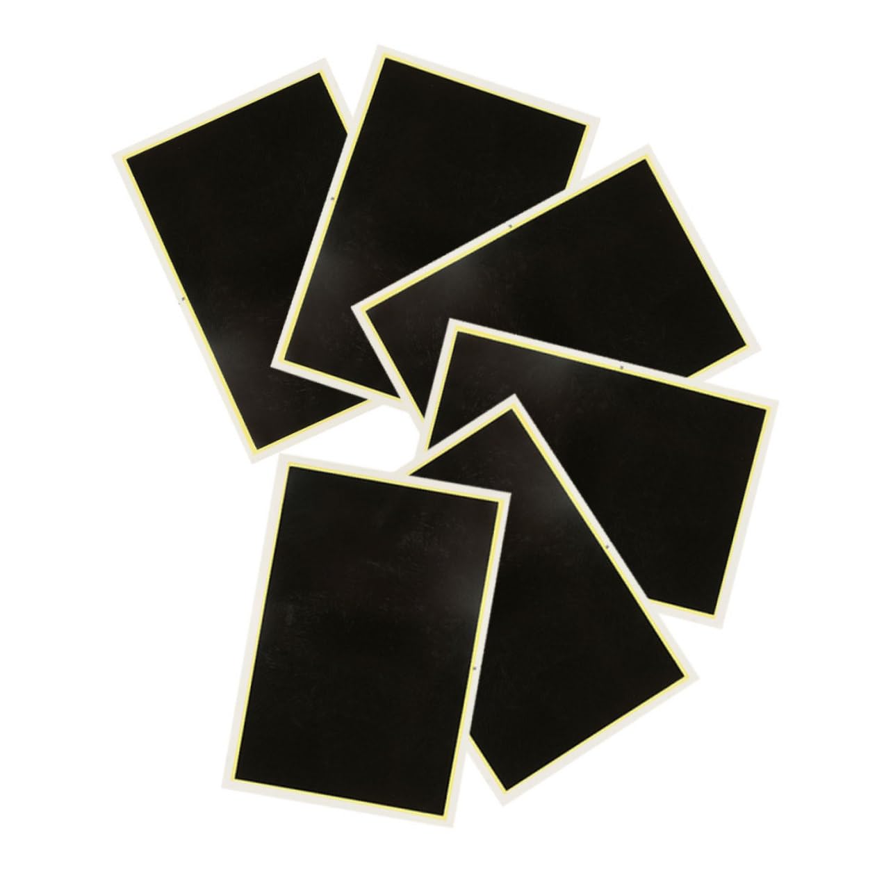 Unomor 6pcs Engraving Paper for DIY Projects Multiuse Color Paper for Marking Machines for Detailed Glass Cutting and Etching for Crafts and Manufacturing