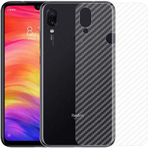 Image of Compatible with Redmi Note 7 Back Screen Protective Film Carbon Fiber Skin Transparent Screen Guard Sticker