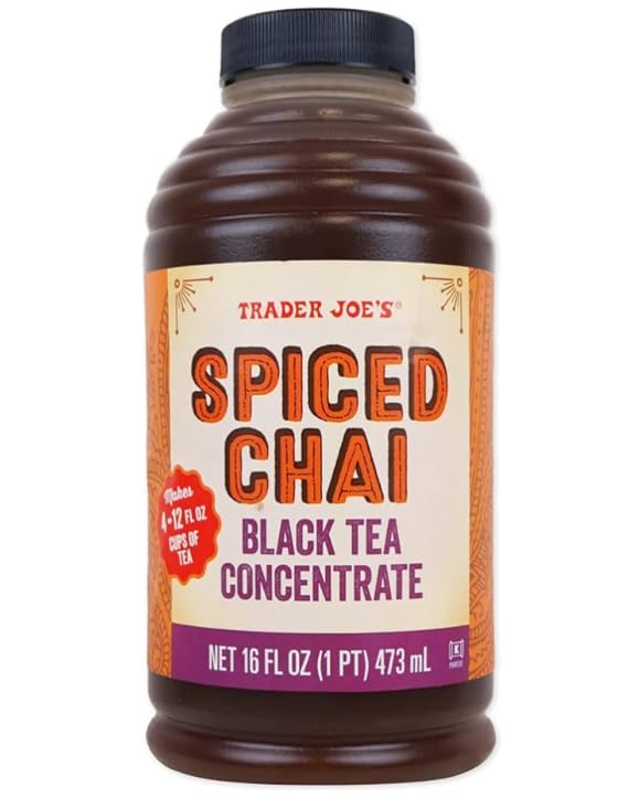 Trader Joe's Spiced Chai Black Tea Concentrate, 1 Pack (16