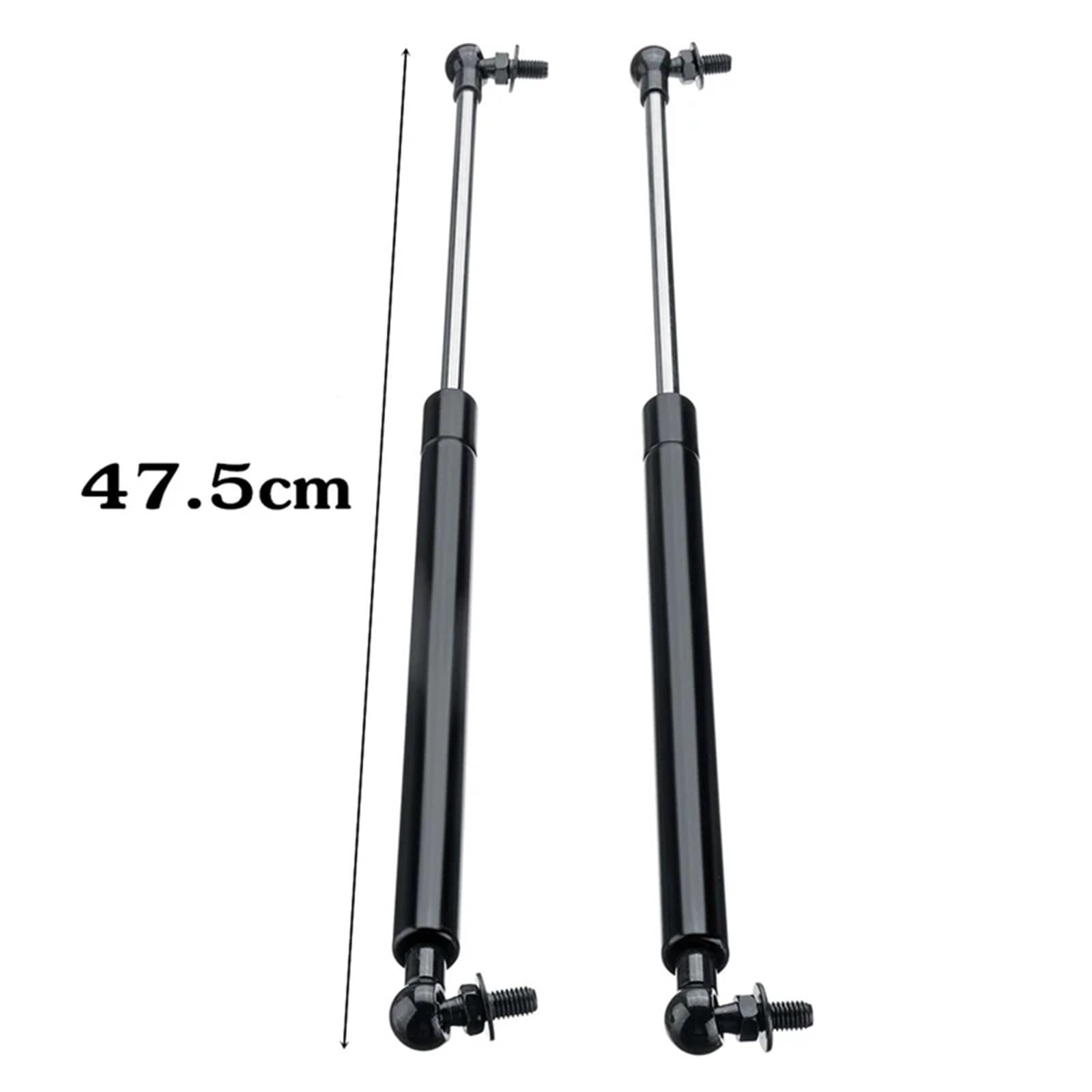 Amortyzator gazowy sprężyna gazowa 2 szt. amortyzatorów maski samochodowej do Toyoty Landcruiser Prado, amortyzatorów gazowych, serii 120 z lat 2002-2009, 475 mm