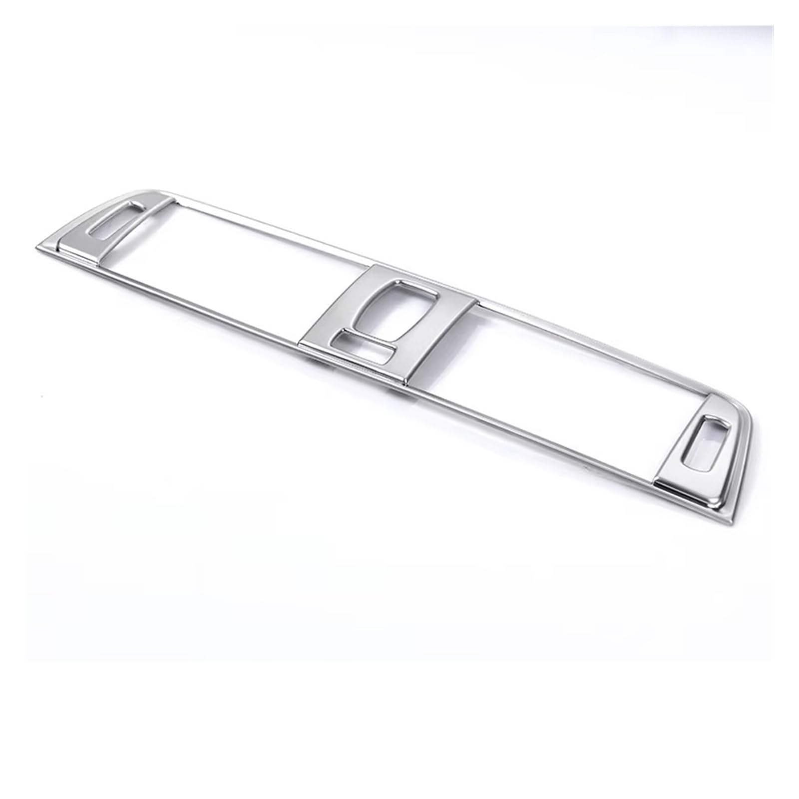 for BMW 3 Series for F30 2013-2018 ABS Silver/Carbon Fiber Car in The Control Air Conditioning Vent Frame Stickers Interior Cover Trim