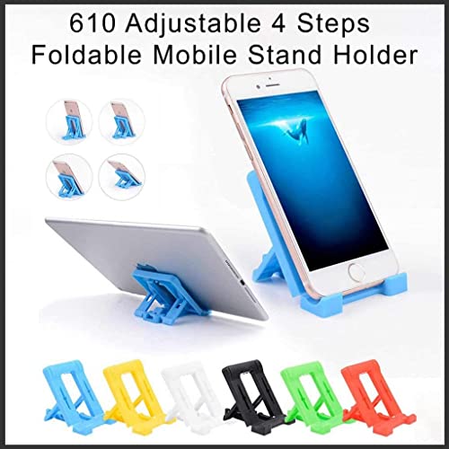 Image of Set of 2Pcs Tabletop Mobile Stand for Table | Table Mobile Stand | Mobile Holder for Table | Stand for Mobile and Tablet | Pocket Mobile Stand