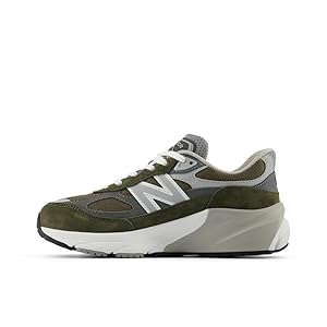 New Balance Kids' 990 V6 Lace-up Sneaker