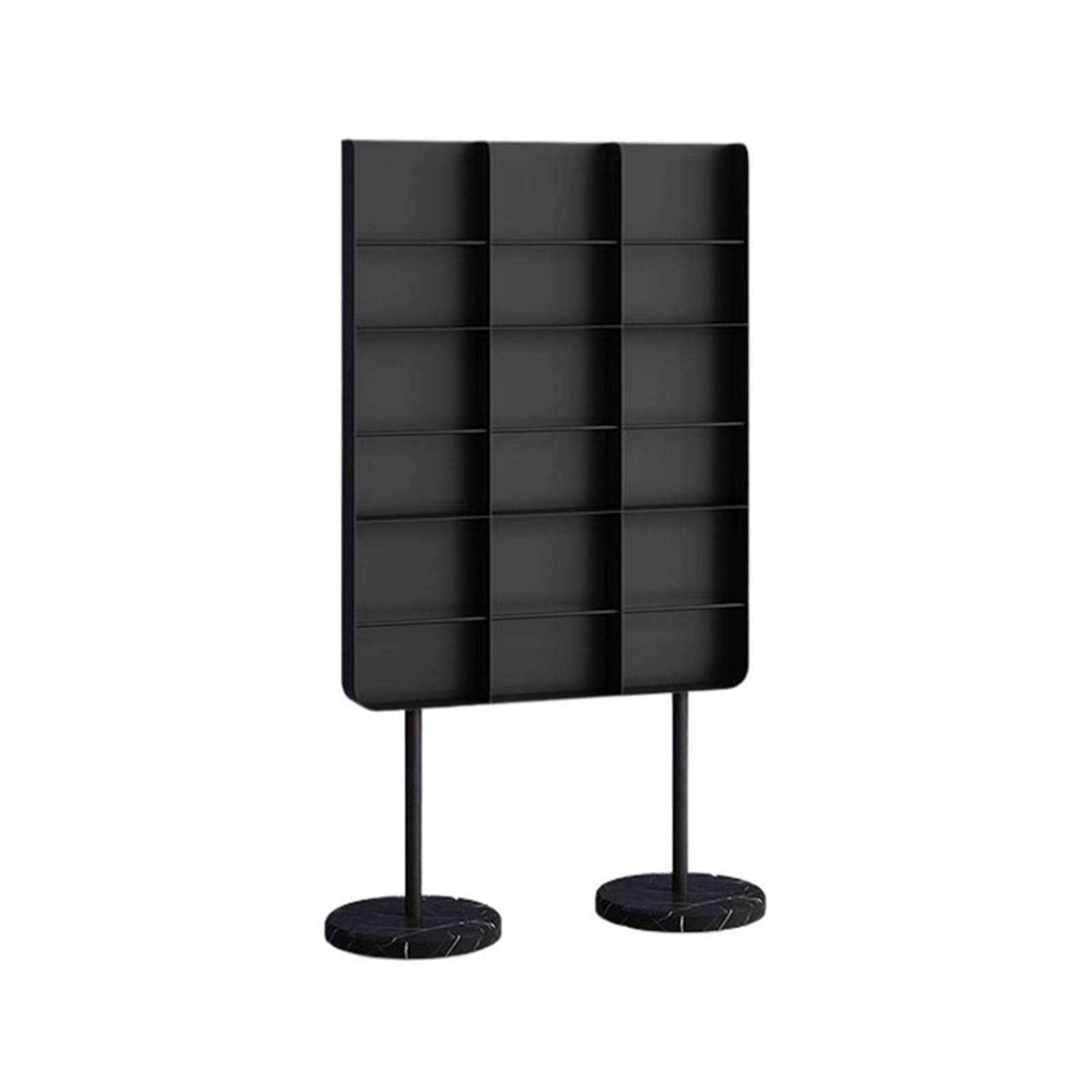 Ef2pRc8kF Record Rack Minimalist Metal Vinyl Record Storage Rack with Marble Base High Legged Bookcase Magazine
