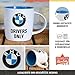 Nostalgic-Art Retro Coffee Mug, 11.2 oz, official license product (OLP), BMW – Drivers Only – Gift idea for car accessories fans, Large Ceramic Cup, Vintage Design