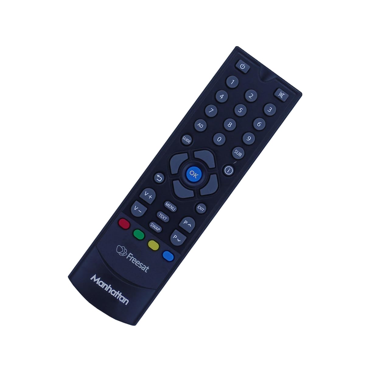 Replacement Remote Control Compatible with Manhattan T1, SX Freesat HD - Enhanced TV Control Solution