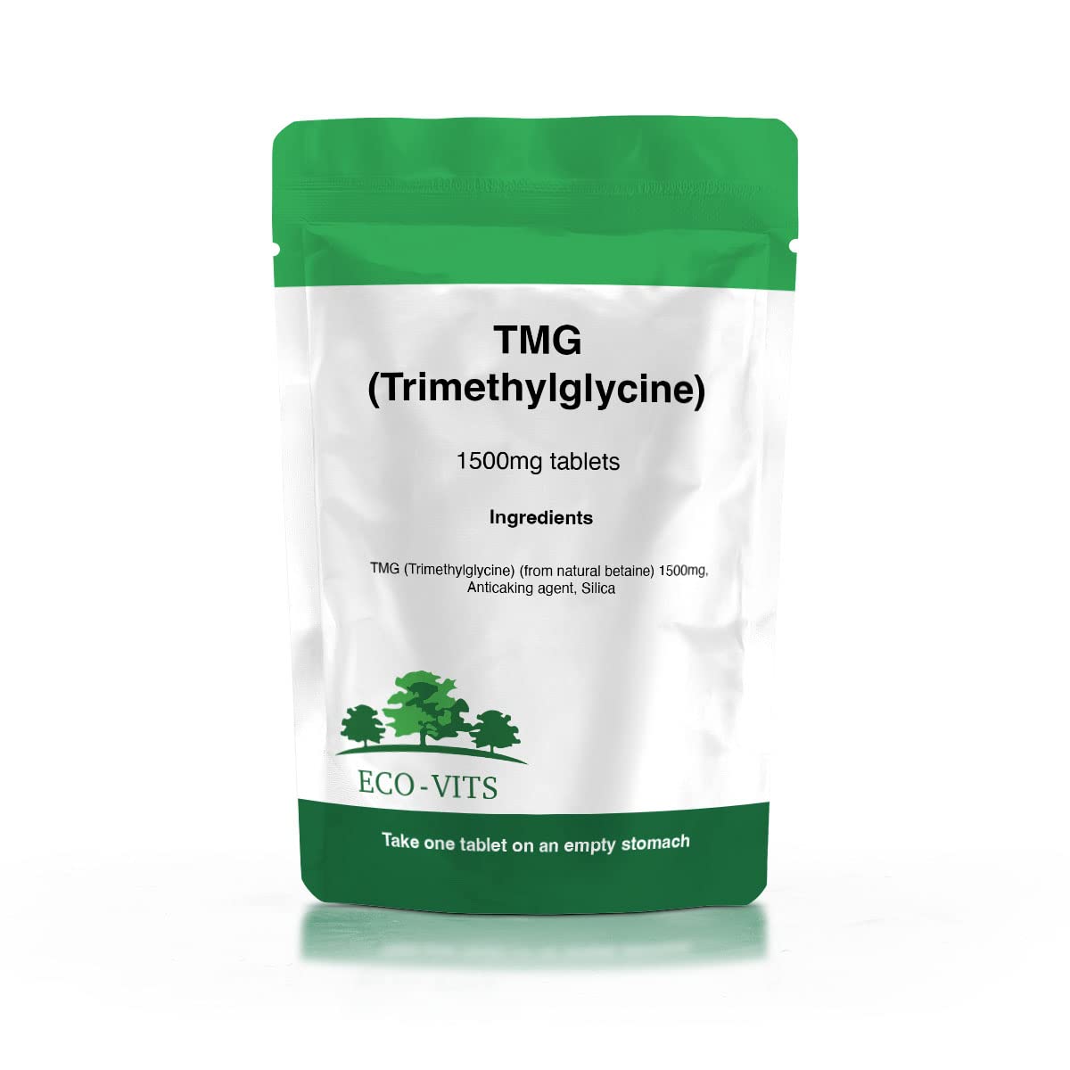 TMG TRIMETHYLGLYCINE (1500MG) 120 TABS, Heart & Liver Support Supplement | Helps Maintain Healthy Homocysteine Levels, Supports Methylation & Detox