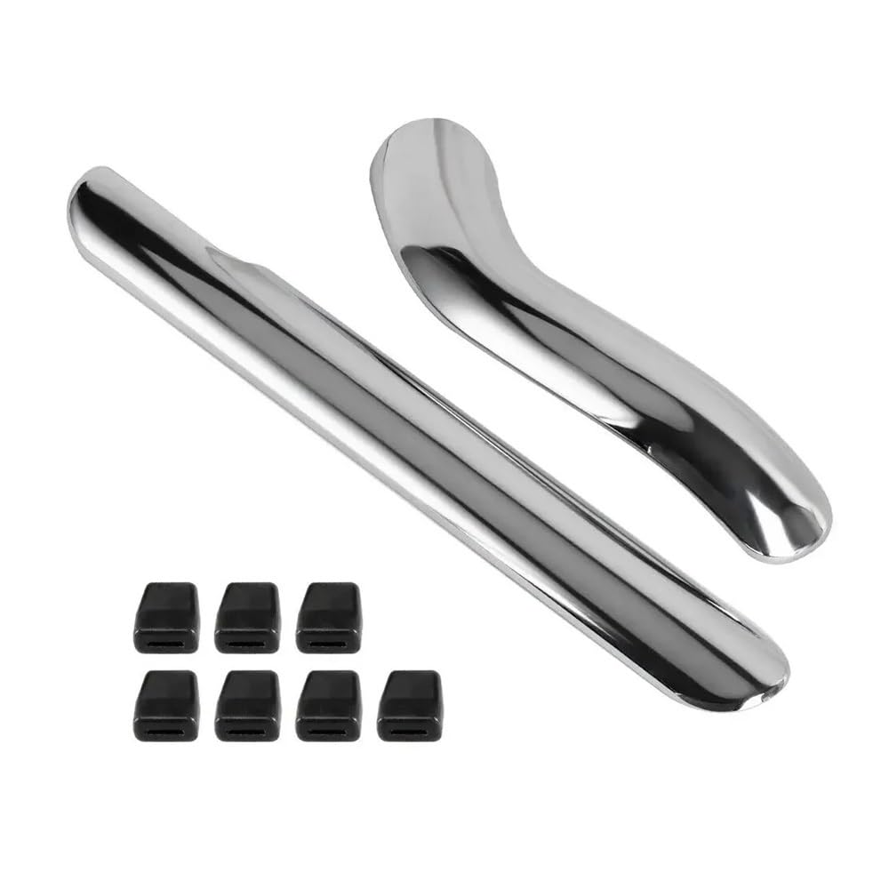 para Shadow Ace VT400 VT750 97-2013 Silenciador De Escape Cubierta De Protección Térmica para Tubo Protector De Cubierta Térmica Protección Escape Moto
