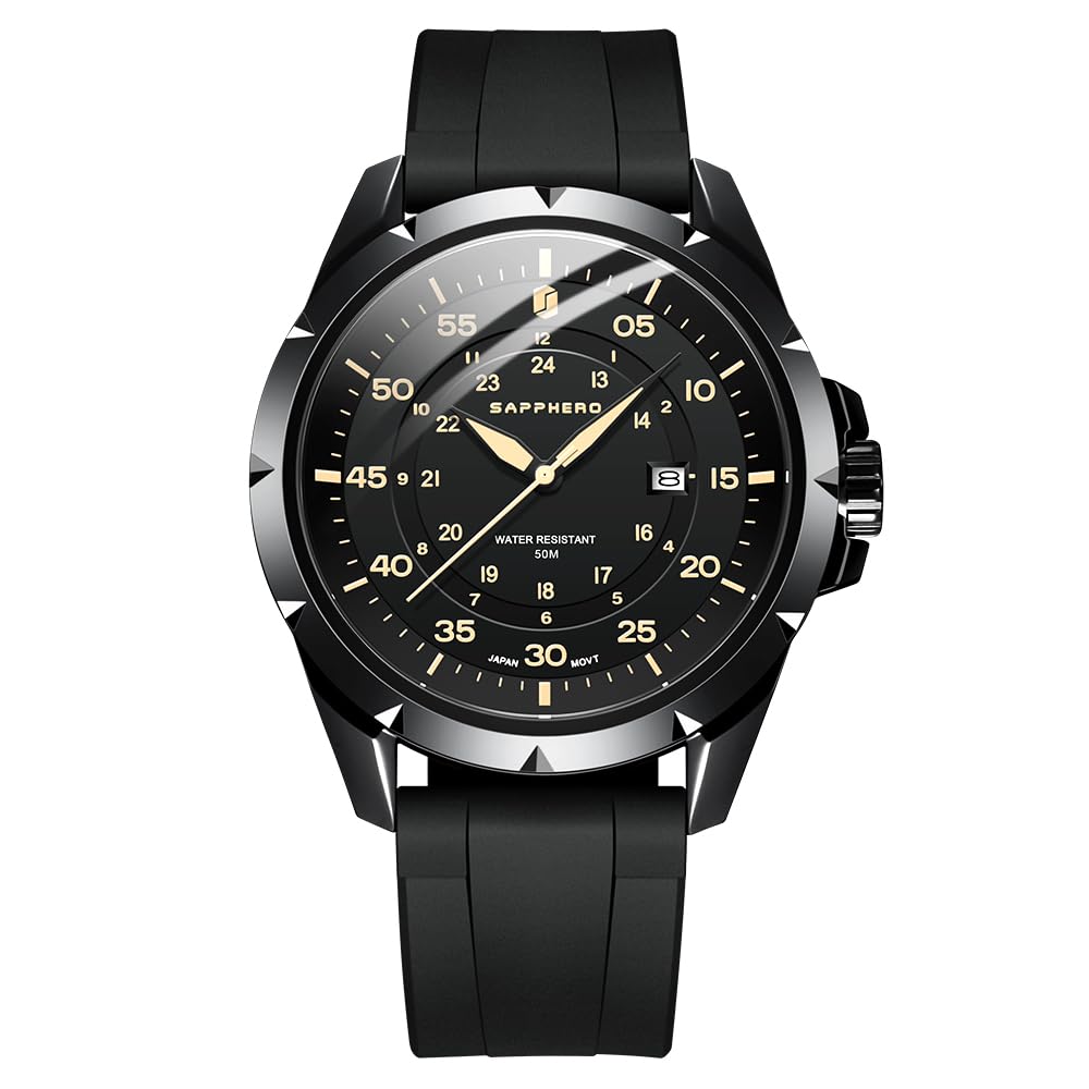 SAPPHERO 5ATM Quartz Watch