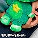 Ontel Star Belly Dream Lites, Stuffed Animal Night Light, Dreamy Green Dino - Projects Glowing Stars & Shapes in 6 Gentle Colors, As Seen on TV