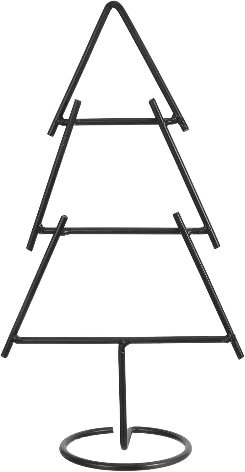 Wakauto 3-Tier Christmas Ornament Rack Stand for Tabletop Decoration