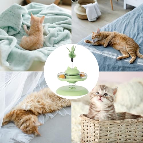 Distributeur de friandises pour chat : fini les croquettes renversées grâce à la base stable - 5