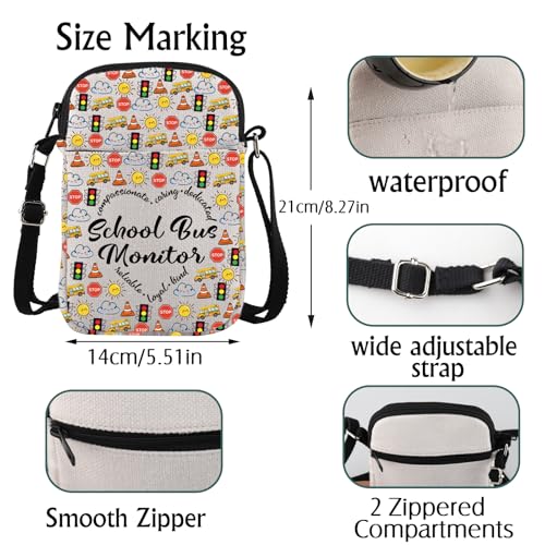 Bus Attendant Gift Bus Monitor Crossbody Bag Bus Attendant Gift3