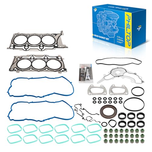 Image of PHILTOP HS26541PT Head Gasket Set Fit for Wrangler 2012-2017,Grand Caravan 2011-2020,Grand Cherokee 2011-2015,Town&Country 2011-2016,Charger 2011-2020,Journey 2011-2019,Head Gasket Kit 3.6L