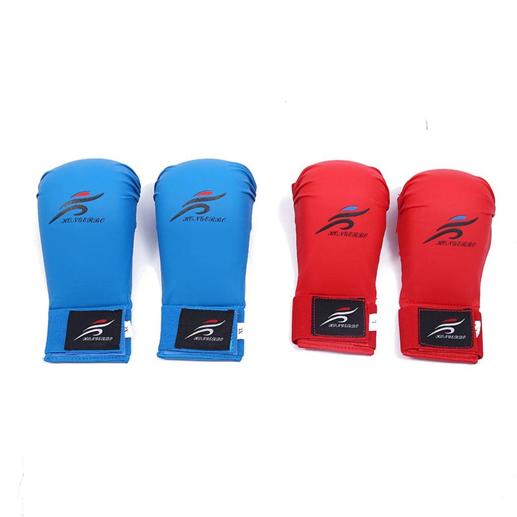 Dziecięce rękawice bokserskie mmA, worek bokserski, trening, sztuki walki, sparingi, niebieskie, rozmiar M