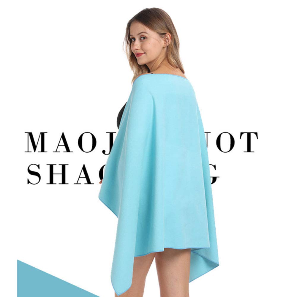 HOEXCEL Lot De 2 Serviettes De Bain En Icrofibre Ultra Douce, Très Absorbante, Légères Et à