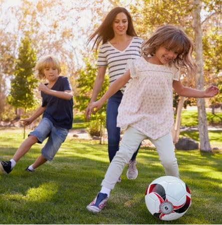 Bola De Futebol Infantil Campo Costura Firme Nº5 Cor Sortida