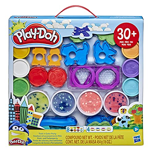 Play-Doh Hasbro Tools 'n Color Party (E8740), Multi-Colour