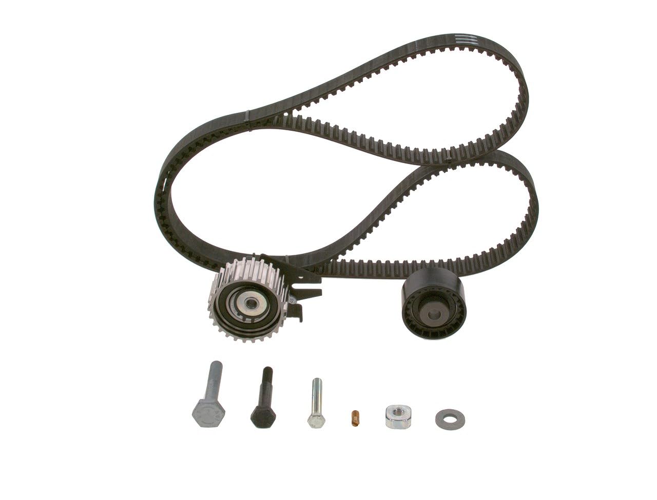 BOSCH Kit cinghia di distribuzione 1 987 946 676 N° denti: 199 24mm 1599mm Compatibilità con FIAT Ducato Van 250, 290 Ducato Camion pianale/Telaio 250, 290, OPEL ZAFIRA B A05, ALFA ROMEO GIULIETTA