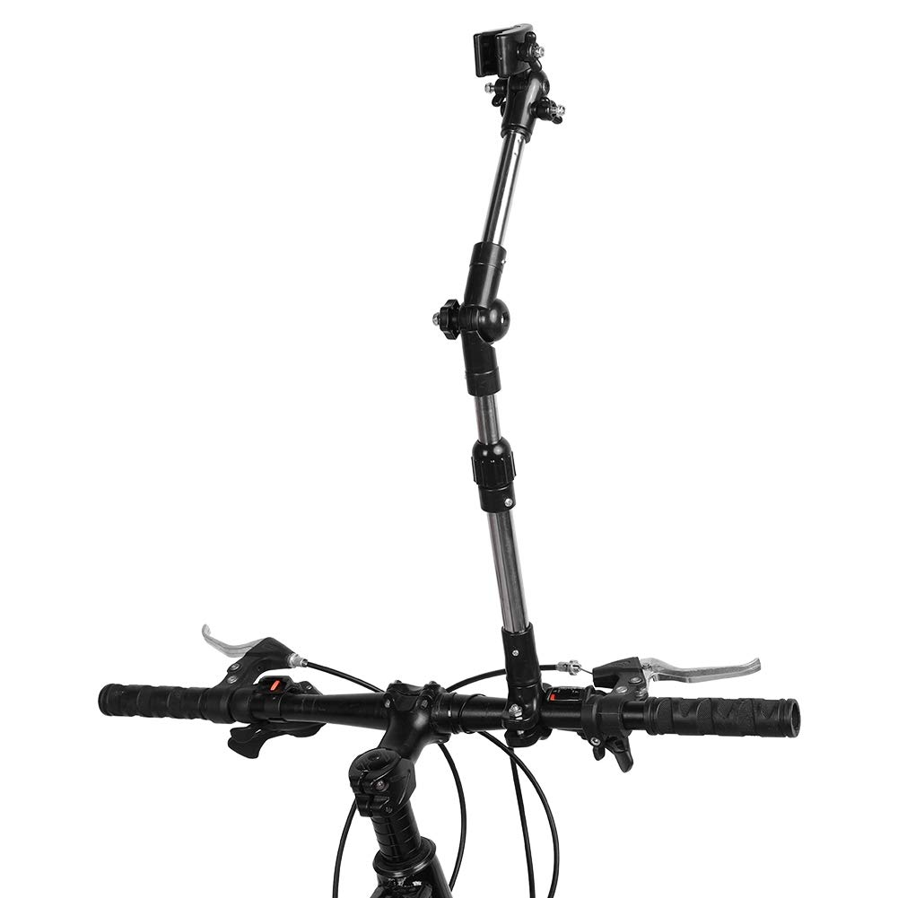 Jwthee Stainless Steel Bike Umbrella Stand, Umbrella Holder for Golf Cart Adjustable