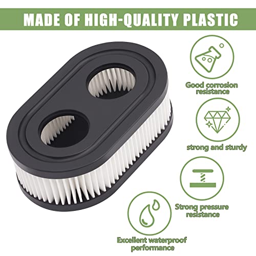 2Pcs 593260 Air Filter Tb110 Air Filter 798452 334404 Lawn Mower Air Cleaner Replacement Filters For 4247 5432 5432K 09P00 09P702 550E 500Ex 550Ex 625 575Ex Mower Series Engine Accessories #TOP1