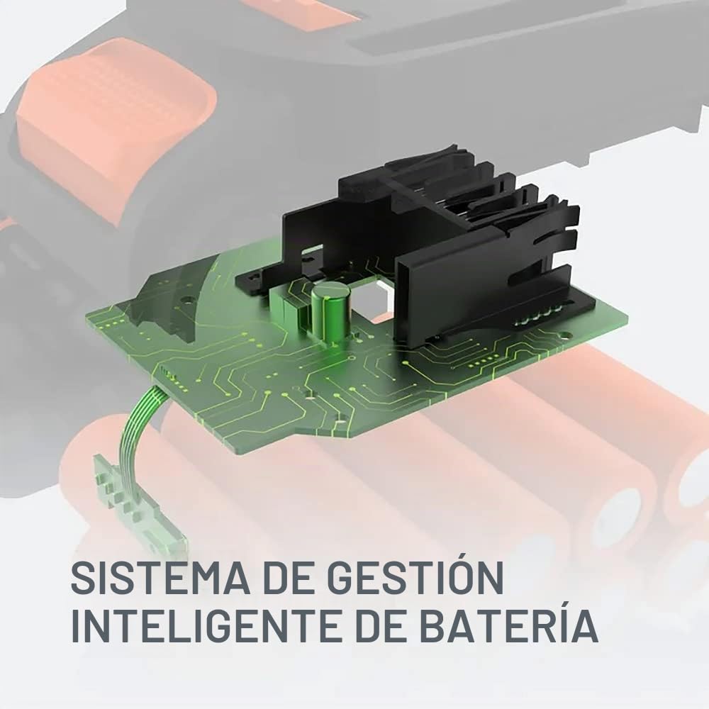 WORX - Batería Powershare Pro de Alta Capacidad (20 V, 8 Ah, WA3648 (con indicador de Nivel de Carga, Compatible con Todas Las Herramientas, 20 V/40 V/80 V)