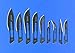 STERILE Scalpel Blades #11, 100/BX