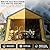 AMERLIFE Carport 12x12 Portable Garage, Heavy Duty Car Canopy with Roll-up Ventilated Windows, Removable Sidewalls & Doors, Waterproof UV Resistant All-Season Tarp for Truck Boat Car Motorcycle