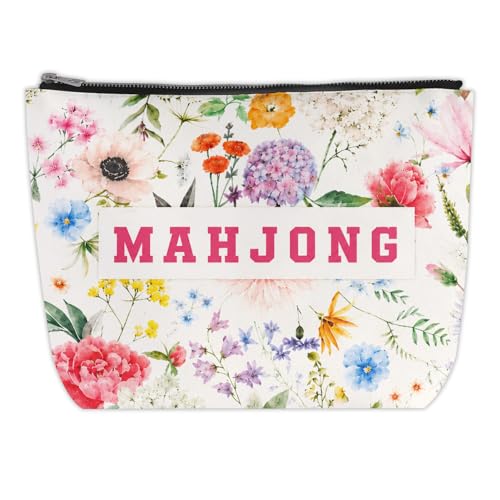 Bolsa personalizada para Mahjong con cierre, 13x7.8 pulgadas