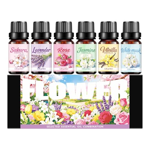 Aceites esenciales florales para difusor que crean un ambiente calmante en tu dormitorio