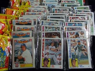 1984 Topps Baseball Cards - RACK Pack (1 Pack of 54 Cards + 1983 All Star Card)