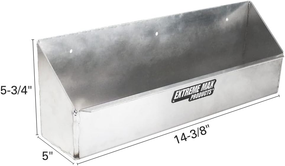 Extreme Max 5001.6071 Aluminum Aerosol Storage Shelf Organizer for Enclosed Race Trailer, Shop, Garage, Storage : Tools & Home Improvement