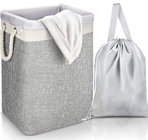 JOMARTO Laundry Basket Collapsible with Removable Laundry Bag, Large Linen Laundry Hampers