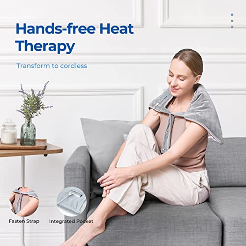 ALLJOY USB Powered Heating Pad For Pain Relief 12"x24" Extra Large