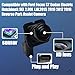 okostyo Rear View Backup Camera F1ET-19G490-AC Compatible with Ford Focus ST Sedan Electric Hatchback SEL 2.0L 1.0L 2015 2016 2017 2018 Reverse Park Assist Camera Replace F1ET19G490AC F1EZ19G490A