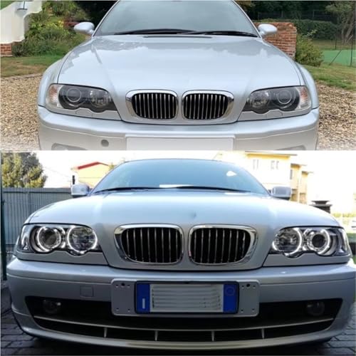 Capot de prise d'air pour résoudre le jeu de calandre avant BMW E46 99-02 - 6