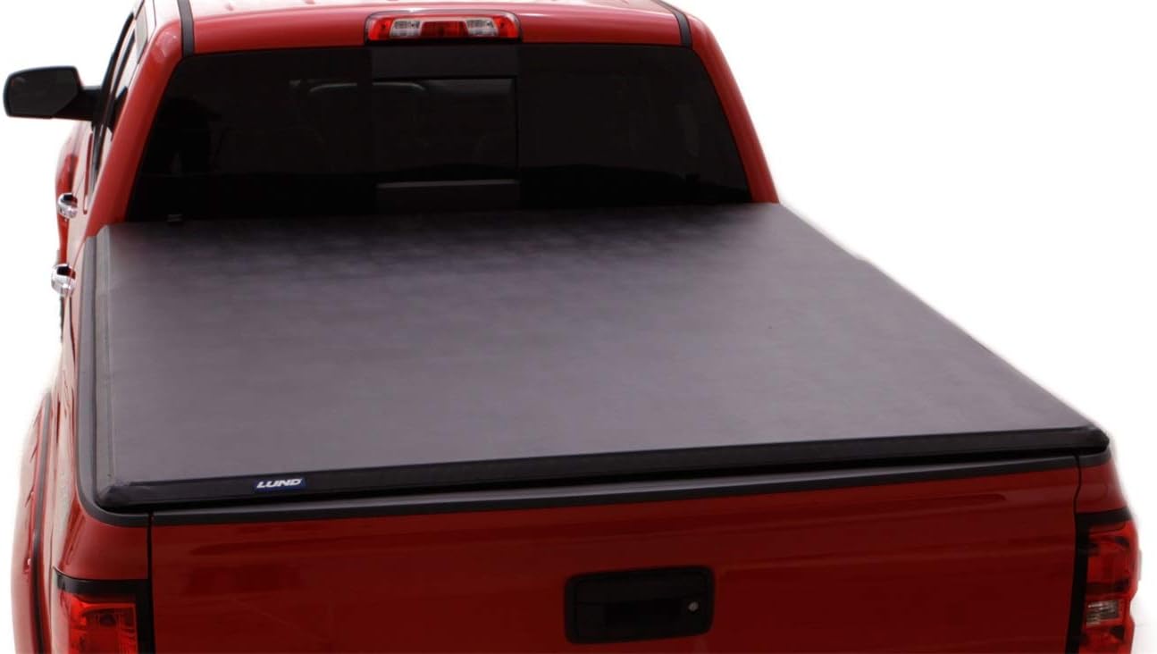 Lund Hard Tri-Fold Hard Folding Truck Bed Tonneau Cover | 969165 | Fits 2015 - 2022 Chevy/GMC Colorado/Canyon 6' 2" Bed (74")