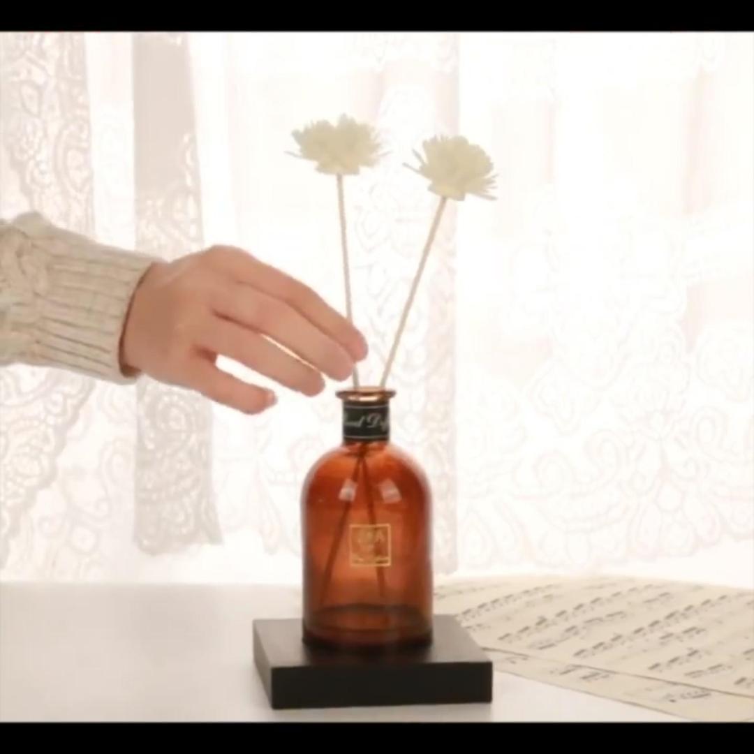 4 piezas varillas aromáticas de ratán para ambientador miniatura 7