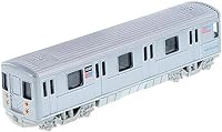 Metro Diecast Model Subway Train 7-Inch Pull-Back Toy Train for Kids' Imaginative Play