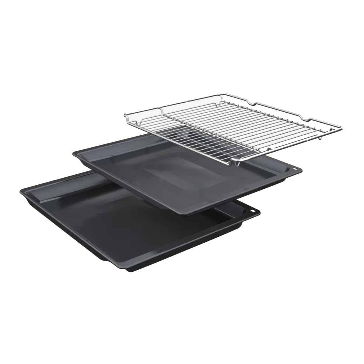 Bosch Serie 6 Pyrolytischer Multifunktionsofen 60 cm AirFry 3D Hotair Stahl HBG578ES3