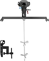 MXBAOHENG 50 Gallon Pneumatic Paint Mixer - Stainless Steel Air Agitator for 200L Tanks, Vertical Clamp, Explosion-Proof Mixing