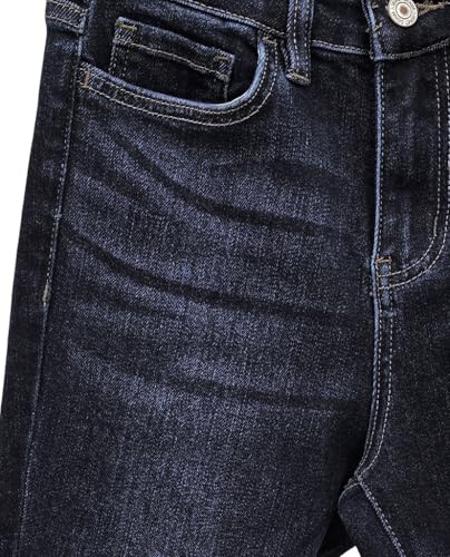 VERVET by Flying Monkey High-Rise Dark Blue Denim Skinny Jeans4