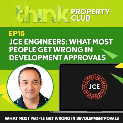『EP 16 - JCE engineers The biggest mistake people make submitting a Development approval』のカバーアート